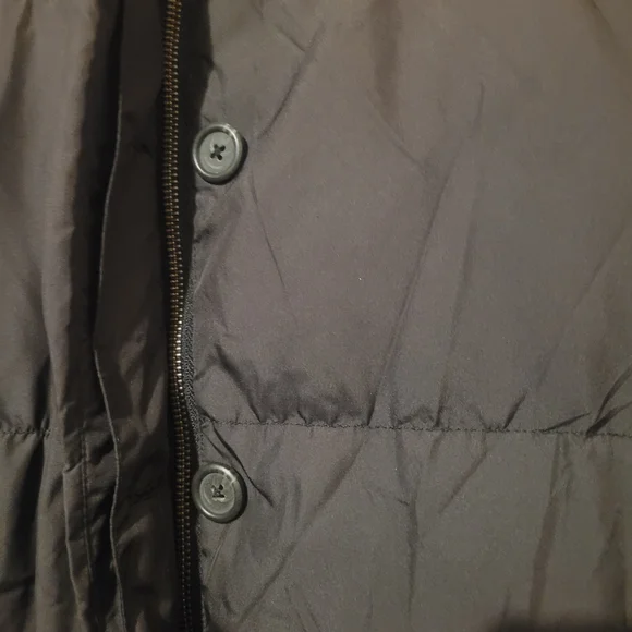 J. Crew Long Puffer Dark Brown Womens size Small  MISSING BELT - Picture 7 of 12